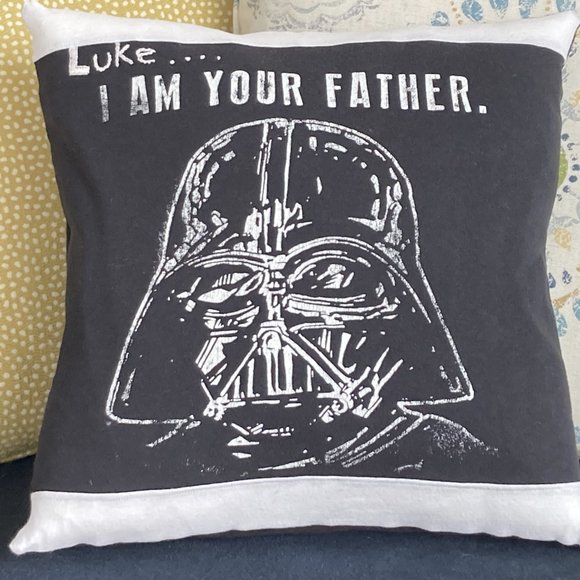 Star Wars Luke I am your Father Darth Vader Handmade 16x16 throw pillow cover - Picture 4 of 13